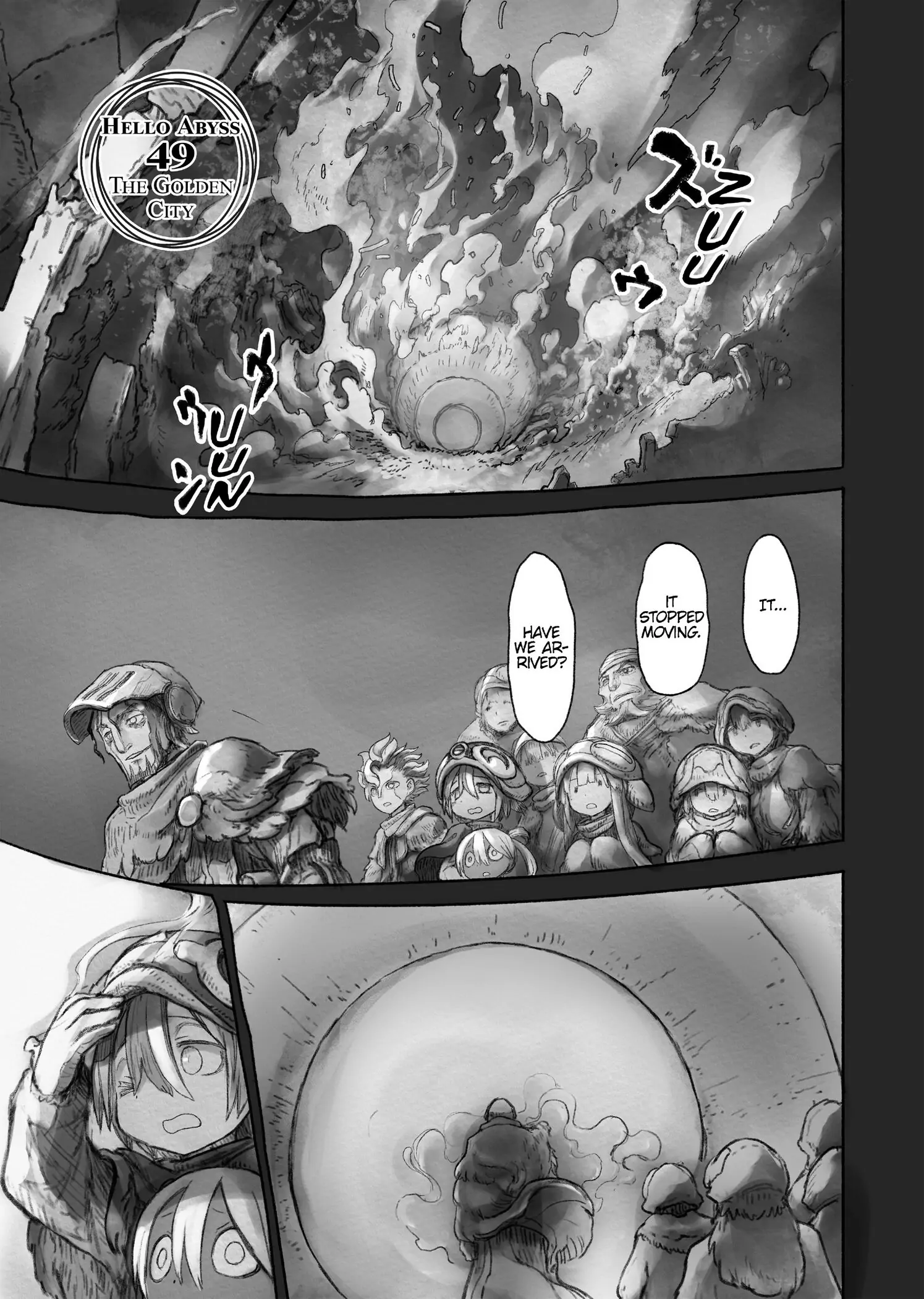 Made in Abyss Chapter 49 image 01